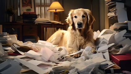 Der süße Rabauke im Büro: Hund sorgt für Chaos