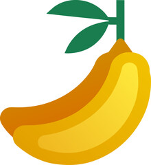 illustration of a banana fruit