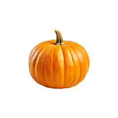 Obraz premium Pumpkin isolated on white PNG transparent background