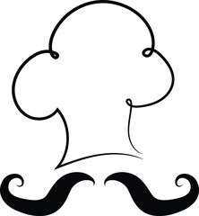 Chef Hat vector image or clip art