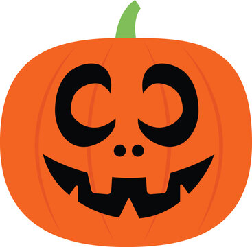 Halloween jack o lantern vector image