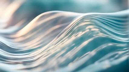 Liquid Abstract Background - 648029379