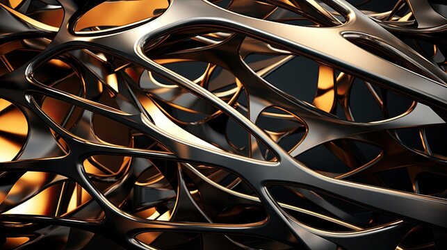 gray metal structure background texture, ai generated