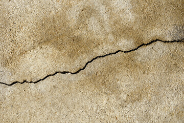 Background of cracks in a concrete wall.