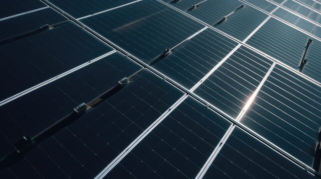 Solar panels, AI generated Image