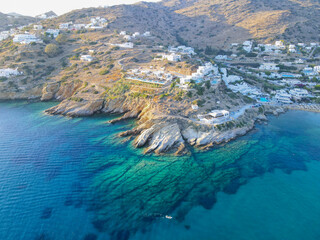 Obraz premium The coasts of Ios in Greece