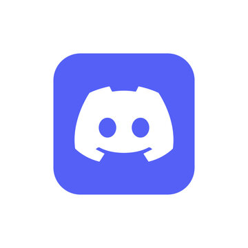 Discord logo application vector icon