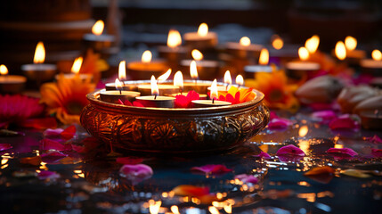 Festival of Lights: Diwali - A Celebration of Joy and Illumination - obrazy, fototapety, plakaty