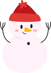 Christmas Snowman Icon