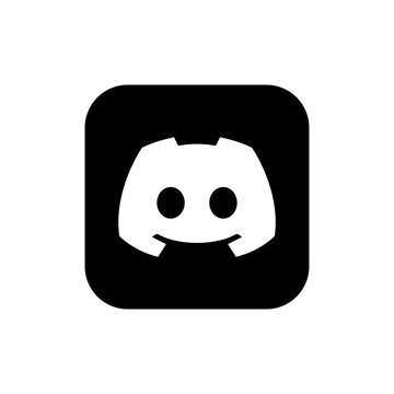 Discord logo application vector icon