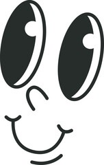 Smiled Character's Face