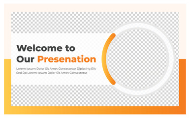 Presentation cover page design