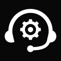 Vector icon for support