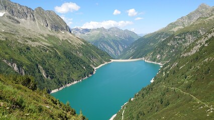 Fototapeta na wymiar Österreich, Rainbachköpfl, Plauener Hütte, Berge