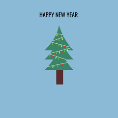 christmas tree card