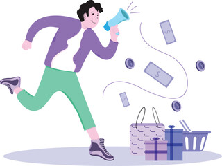 Charming Character Illustrations: Vector Sale Spectacular