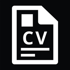 CV file document
