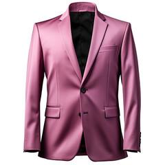 Purple Suit Jacket cut out transparent isolated on white background ,PNG file ,artwork graphic design illustration.