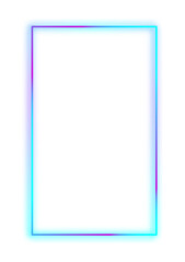 neon frame border