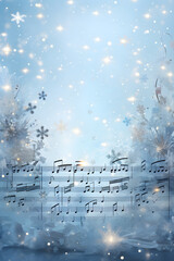 Poster, banner, background for concert, performance, opera, classical music