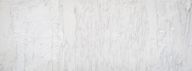 White or light gray grainy plaster texture background - obrazy, fototapety, plakaty