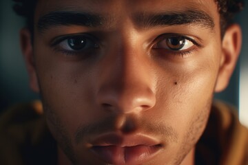 Portrait photo of a young male