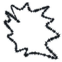 speech clouds chat bubble icon.