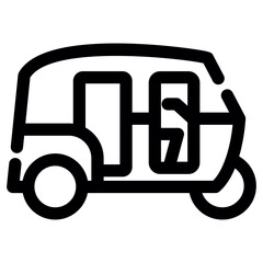 Rickshaw Icon
