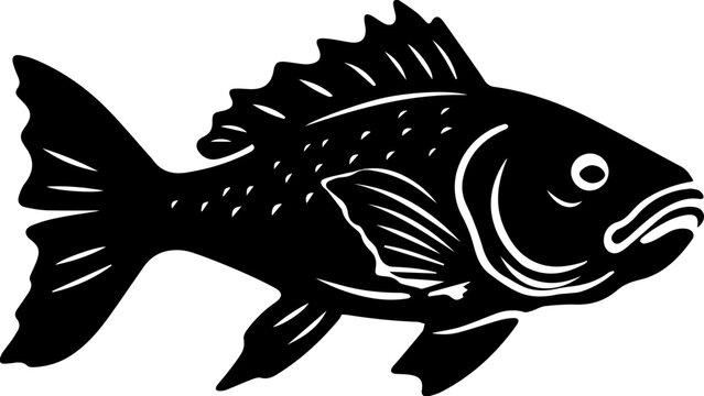recommend clip art: Coelacanth Flat Icon