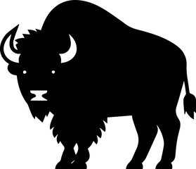 Bison Flat Icon