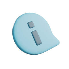 3D Illustration of Info