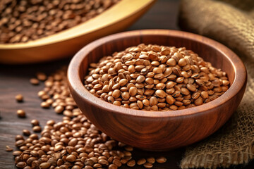 Earth's Tiny Treasures: Iconic Lentils Close-Up - Nutritional Powerhouse in Focus