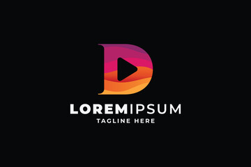 Delta Studio Later D Branding Logo
