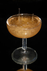 Copa de oro liquido