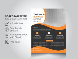 Corporate Flyer Design Template For Business