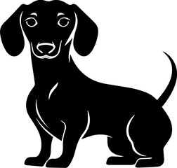 Dachsador Dog Silhouette Icon