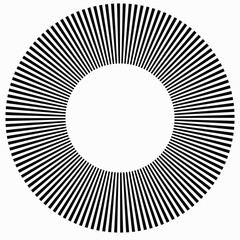 retro abstract circle background