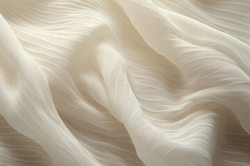 Graceful Drapery: A Versatile Chiffon Fabric, Flowing with Ethereal Elegance and Captivating Textures, Creating a Soft and Sheer Beauty.