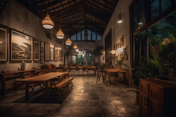 Fototapeta na wymiar Paradise for Digital Nomads: Unlock Bali's Dreamy Co-Working Oasis!