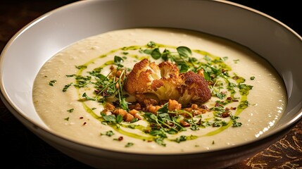 Cauliflower Soup: A Culinary Portrait