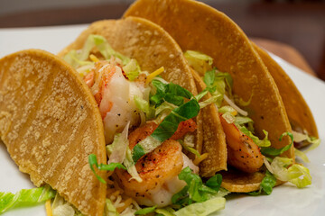 Homemade Shrimp Tacos with Corn Tortillas