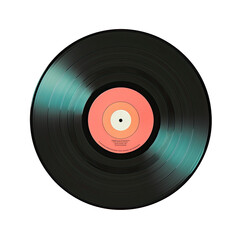 a fragment of a vinyl record 