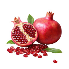 Tasty Pomegranate with its red beans