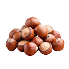 Obraz premium Hello hazelnuts. Hazelnuts. Hazelnuts.