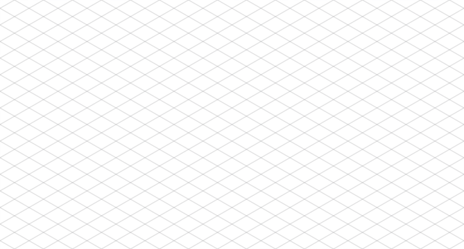 Isometric grid seamless pattern. Isometric grid template. Seamless isometric grid mockup. Vector illustration