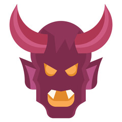 EVIL filled outline icon,linear,outline,graphic,illustration