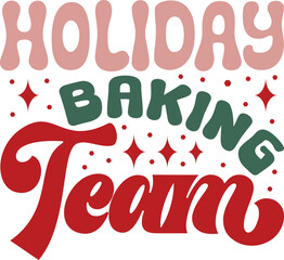 christmas retro svg design