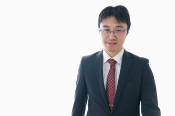 オフィスで働くビジネスマン