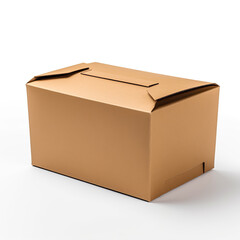 carton food delivery with  clipping path 