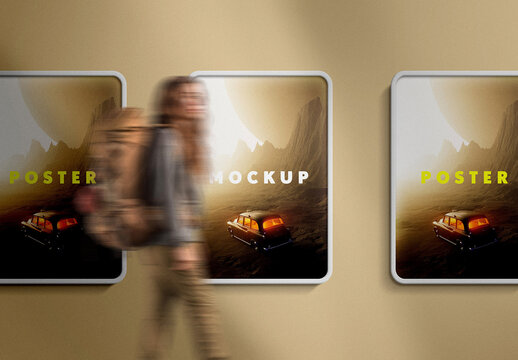 Outdoor Poster Mockup
